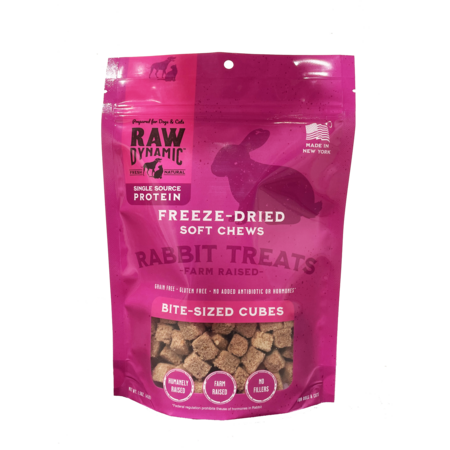 Raw Dynamic FD Treats Rabbit 1.5oz