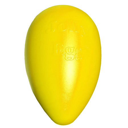Jolly Pets Dog Toy Egg 8" Yellow