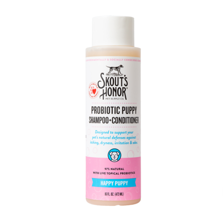 Skout's Honor Grooming Happy Puppy Shampoo + Conditioner 16 oz