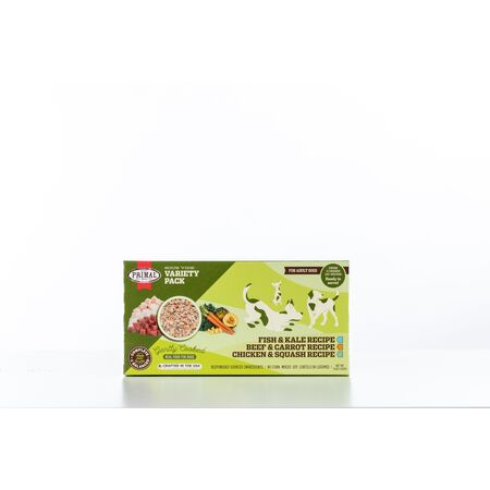 Primal Dog Frozen Gently Cooked Variety Pack 3lb