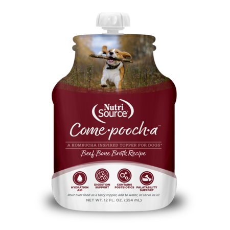 NutriSource Come-Pooch-A Bone Broth, 12. oz