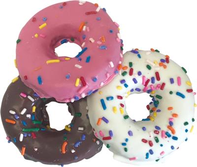 Preppy Puppy Iced Cookie - Doughnut