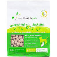 Small Batch Freeze Dried Duck Bites, 7 oz