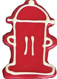 Preppy Puppy Iced Cookie - Hydrant