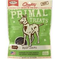 Primal Chicken Jerky Chips 3 oz