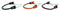 Rolled Leather Martingale Collars