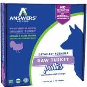Answers Detailed Turkey Patties, 4lb