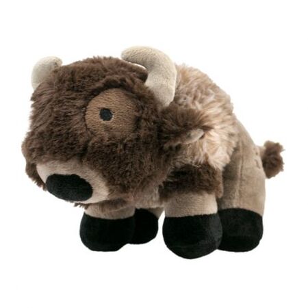 Tall Tails Dog Toy Corduroy Buffalo with Squeaker 9"
