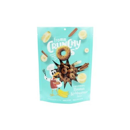 Fromm Crunchy O's Banana Kablammas, 6 oz.
