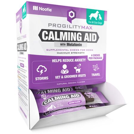 Nootie Progility Max Calming Aid Travel Pack, 4 Chews