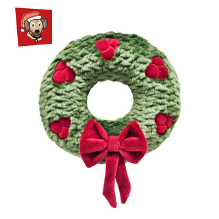 Fluff & Tuff Holiday Wreath