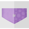 Canada Pooch Cooling Bandana Wet Reveal Purple Smiley Medium