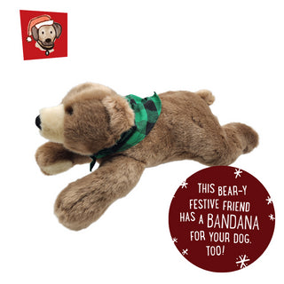 Fluff & Tuff Holiday Stan Bear