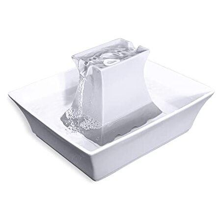 PetSafe Water Fountain Ceramic Pagoda White