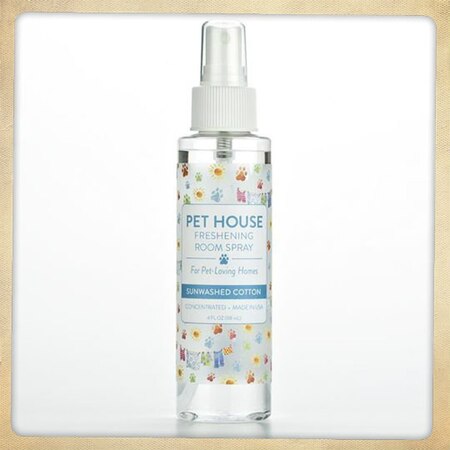 Pet House Room Spray Sunwashed Cotton 4 oz