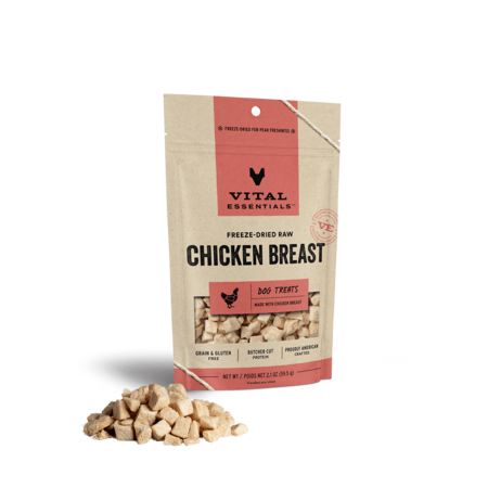 Vital Essentials Dog Treat FD Chicken Breast 2.1oz