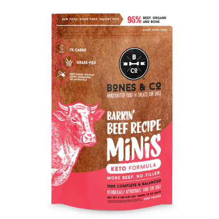 Bones & Co Beef Minis 3lbs