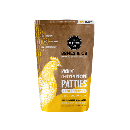 Bones & Co Chicken Patties 6lb