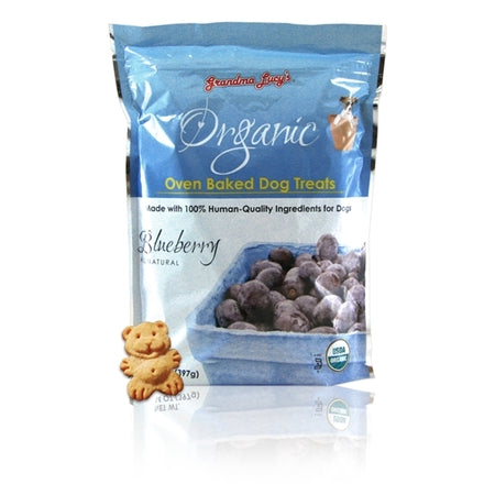 Grandma Lucy's Dog Treat Organic Baked Blueberry 14oz