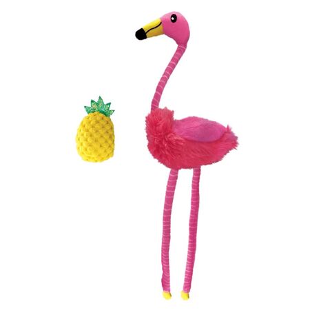 Kong Tropics Catnip Flamingo/Pineapple, Catnip Toy