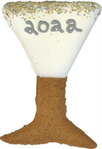 Preppy Puppy Iced Cookie - New Year's Martini