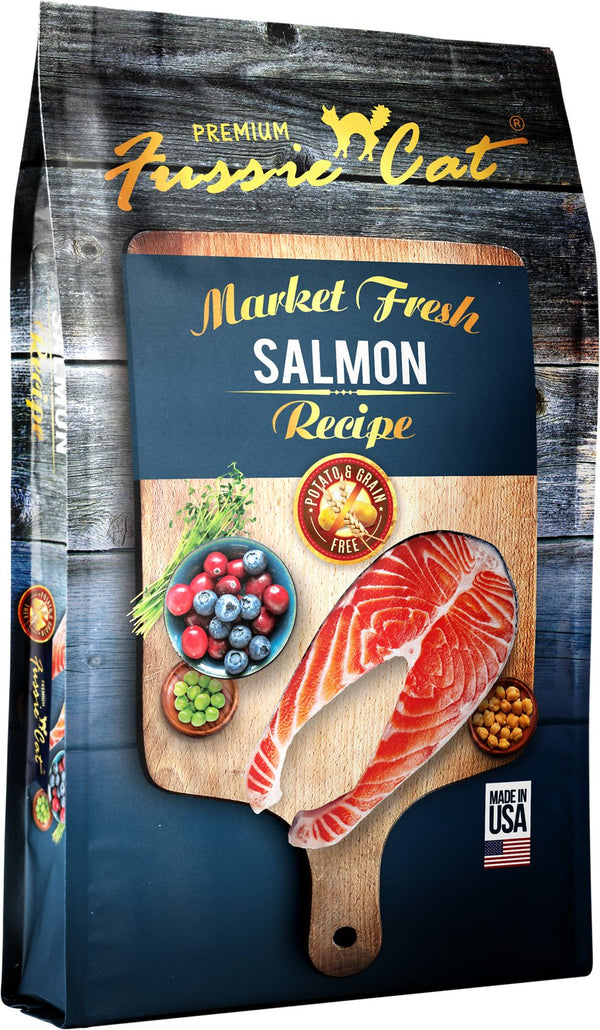 Fussie Cat Market Fresh Salmon Dry Cat Food