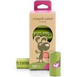 Earth Rated Poop Bags, 120 bags/8 rolls