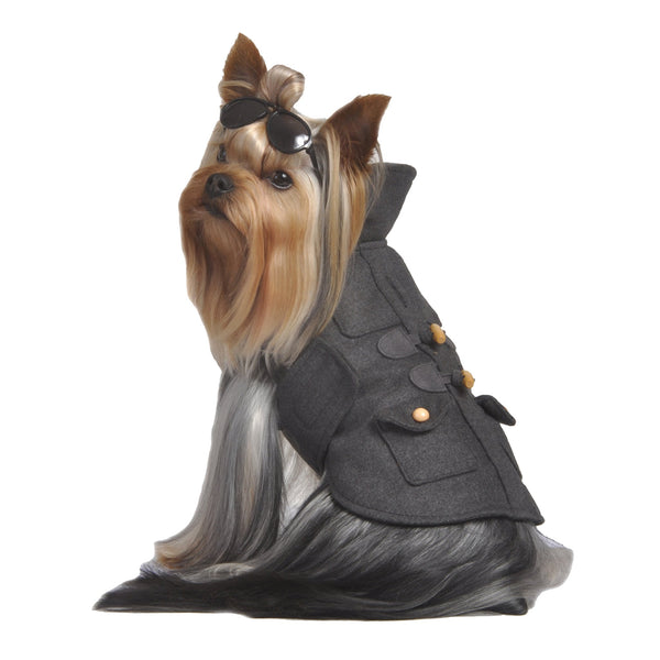 Max's Closet Grey Toggle Coat