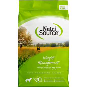 NutriSource Weight Management, Chicken & Chicken Meal Recipe
