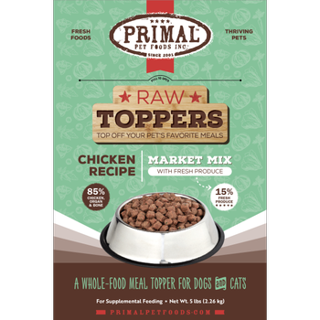 Primal Market Mix Topper Chicken 5 lb