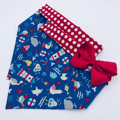 Chloe and Max Beach Bandana; without Bow