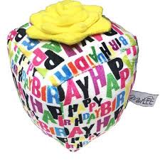 Midlee Singing Happy Birthday Gift for Dogs Plush Toy