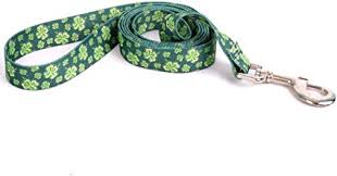 Yellow Dog Designs Leash, Four Leaf Clover