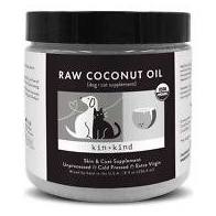 Kin + Kind Coconut Oil Supplement for Cats & Dogs, 8 oz