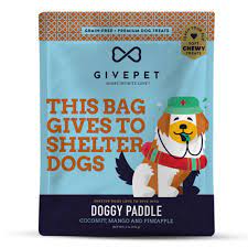 GivePet Doggy Paddle Soft & Chewy Treat, 6oz