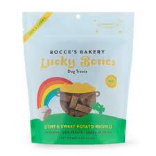 Bocce Bakery St. Patrick's Lucky Bones Soft & Chewy Treat, 6oz