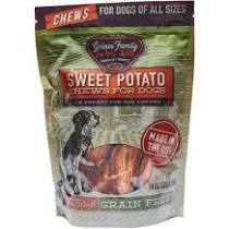 Gaines Family Sweet Potato Bones Peanut Butter Coated 8oz