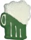 Preppy Puppy Iced Cookie - Green Beer Mug