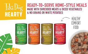 Tiki Dog Hearty, Grain-Free Homestyle Recipe, 12.5 oz. can