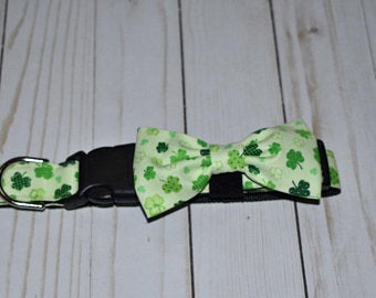 OCY Originals The Irish Dog Bow Tie Collar