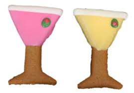 Preppy Puppy Iced Cookie - Martinis