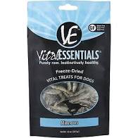Vital Essentials Freeze Dried Minnows, 2.5 oz
