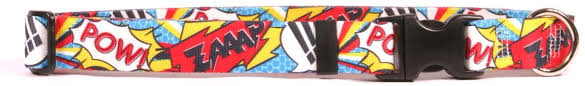 Yellow Dog Designs Collar, Modern Comic