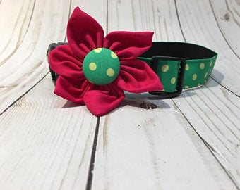 OCY Originals The Petunia Flower Collar