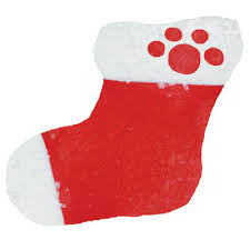 Preppy Puppy Iced Cookie Chritmas - Stocking