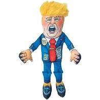 Fuzzu Donald Trump Special Edition Small Dog Toy 12"